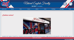 Desktop Screenshot of naturalenglishfaculty.com